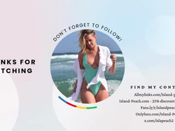 island_peach sweet live cam screenshot