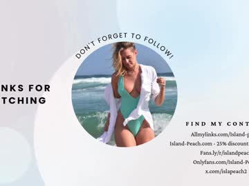 island_peach sweet live cam screenshot